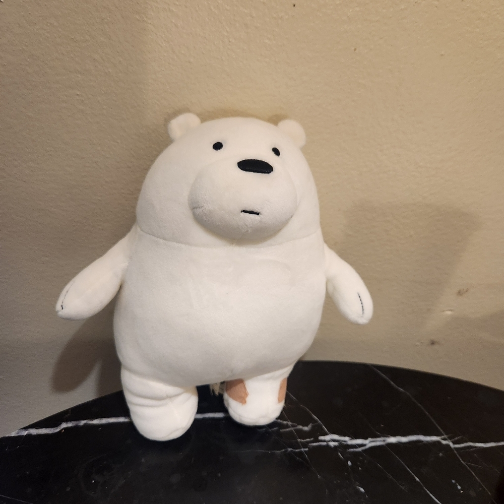 White Plush Bear Toy
